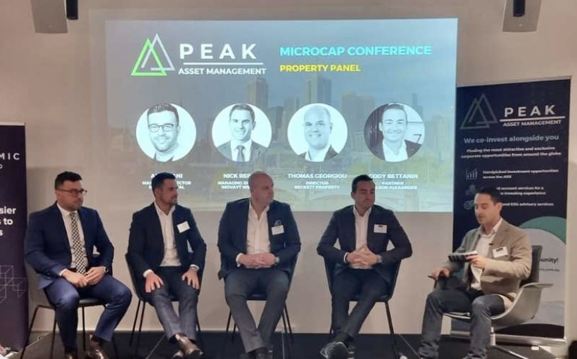 Panel discussion at a PEAK investor conference